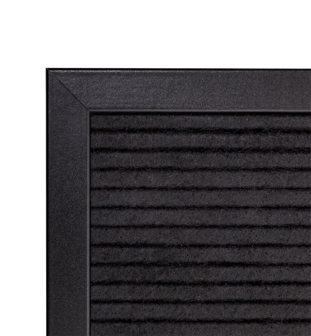 Letterboard Schwarz - Rahmen