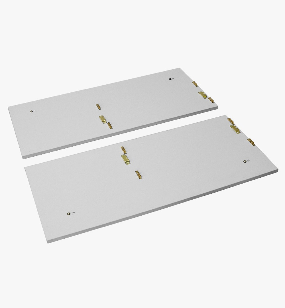 Leuchttheke Tribune Expo 150 cm - Seitenplatten