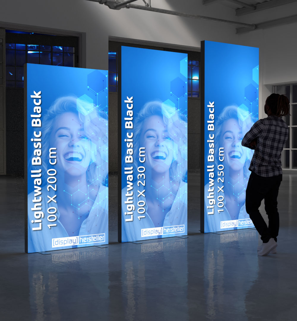 Lightwall Basic Black - Live 01