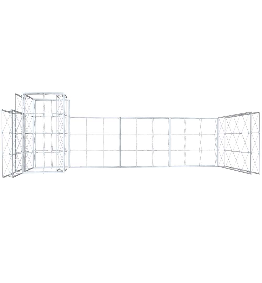 Messestand Faltdisplay Pop-Up MODULAR 120 - Gestell