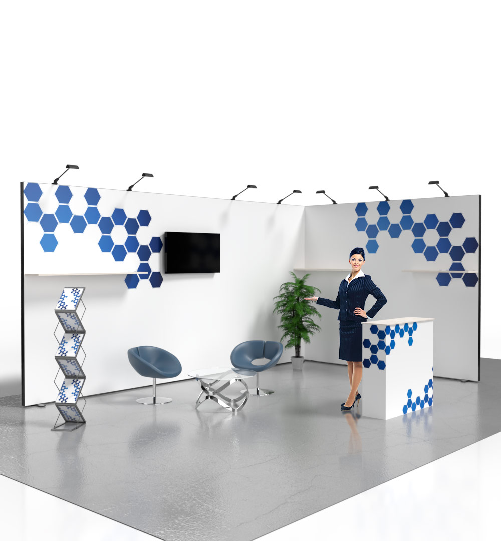 Messestand Multi-Frame L5 Form