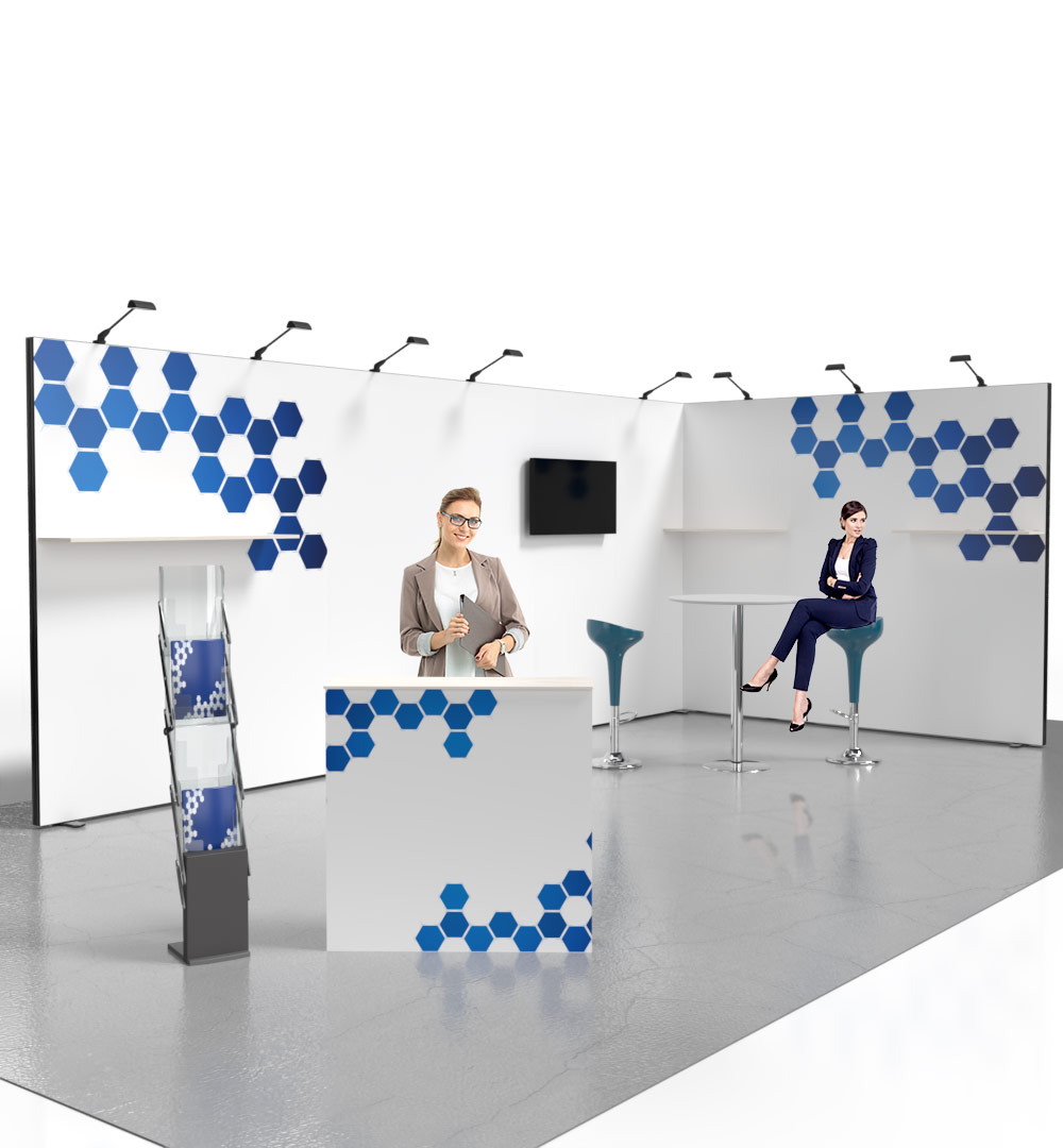 Messestand Multi-Frame L6 Form