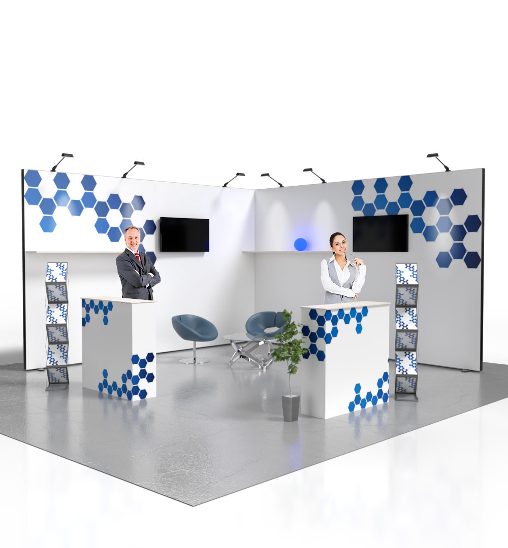 Messestand Multi-Frame L8 Form