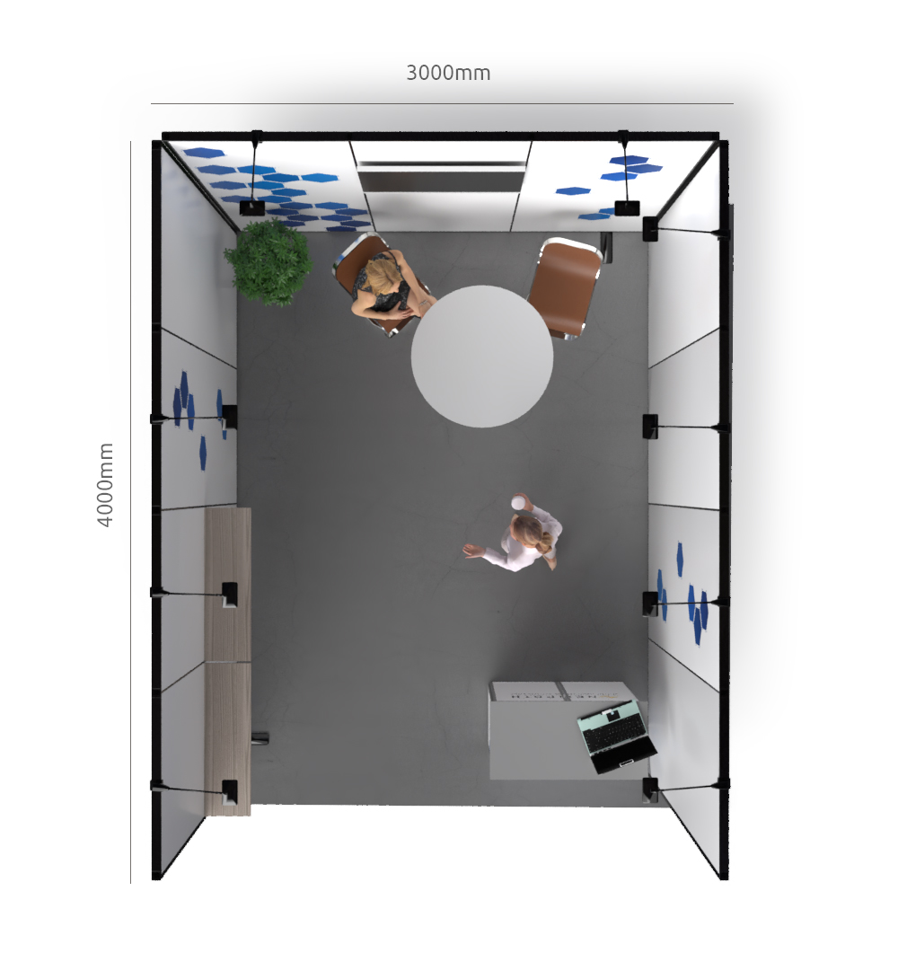 Messestand Multi-Frame U5 Form