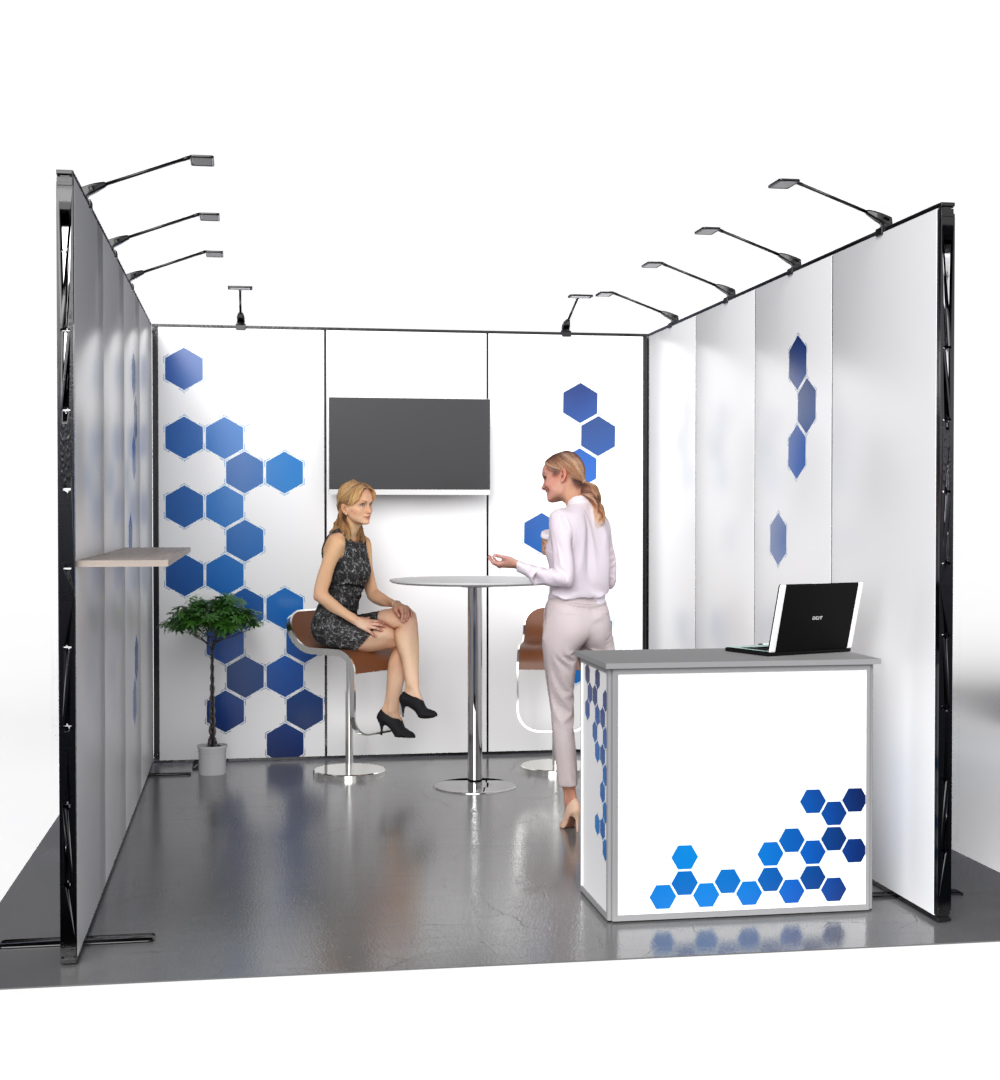 Messestand Multi-Frame U5 Form