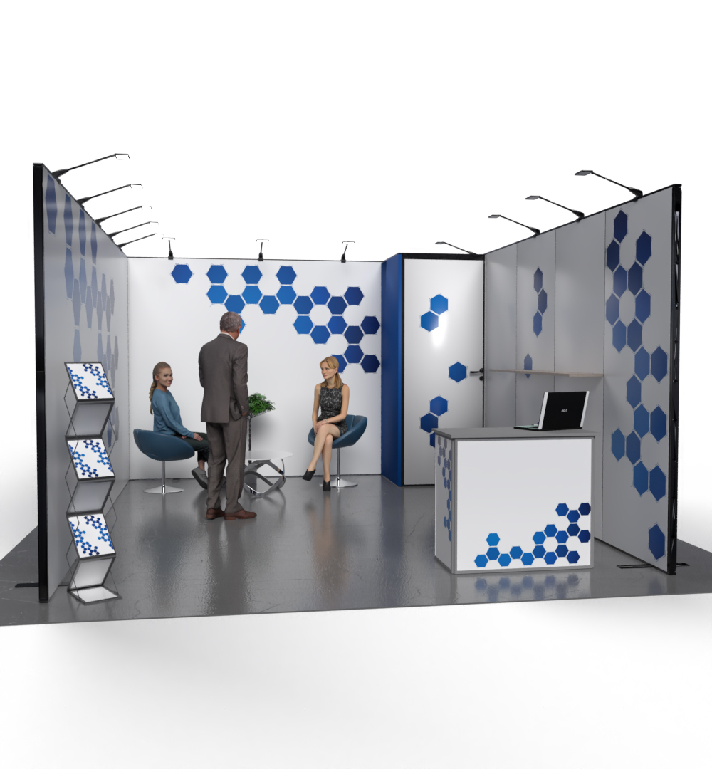 Messestand Multi-Frame U8 Form