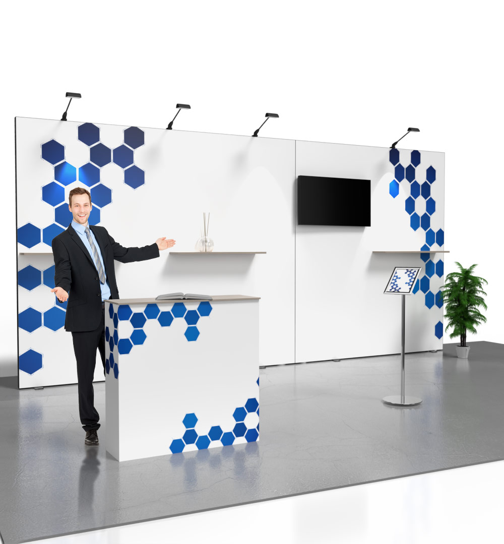 Messestand Multi-Frame W7 Form