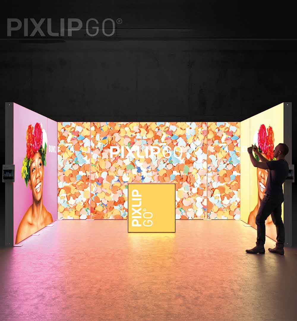 Messestand PIXLIP GO 13