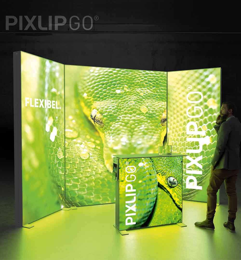 Messestand PIXLIP GO 14