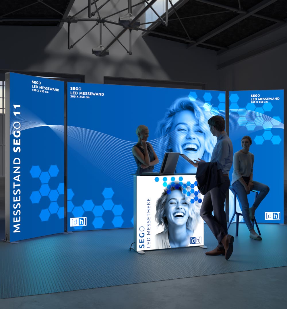 Messestand SEGO 11 - Live 01