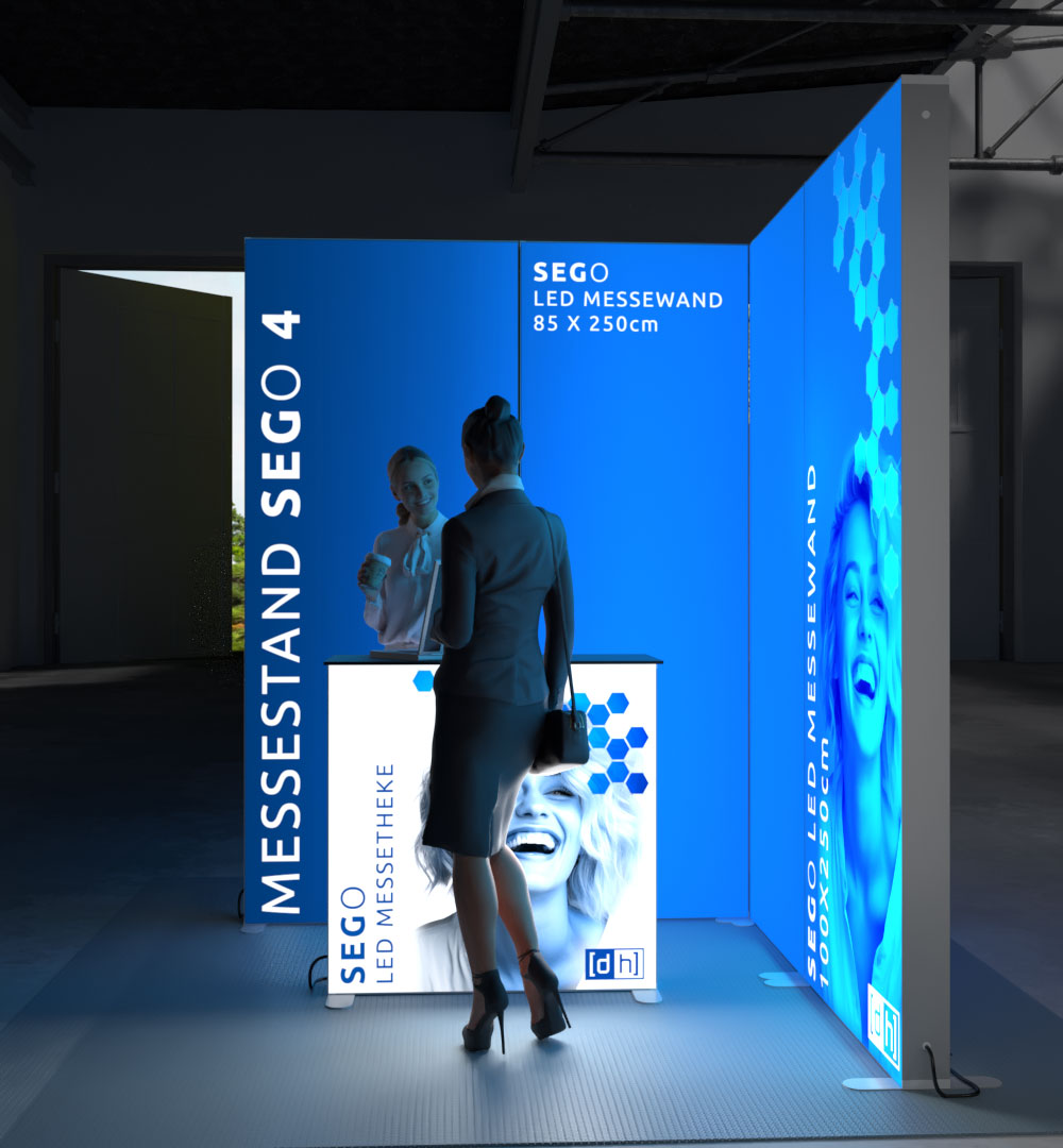 Messestand SEGO 4 - Live 02