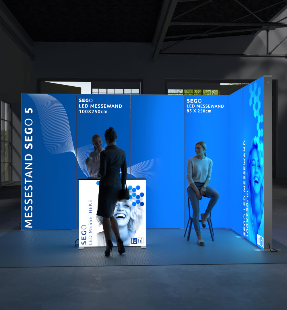 Messestand SEGO 5 - Live 02