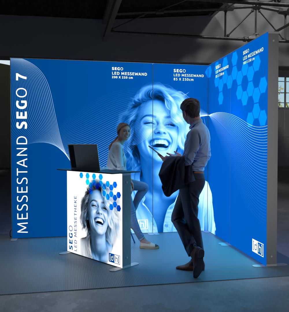 Messestand SEGO 7 - Live 02