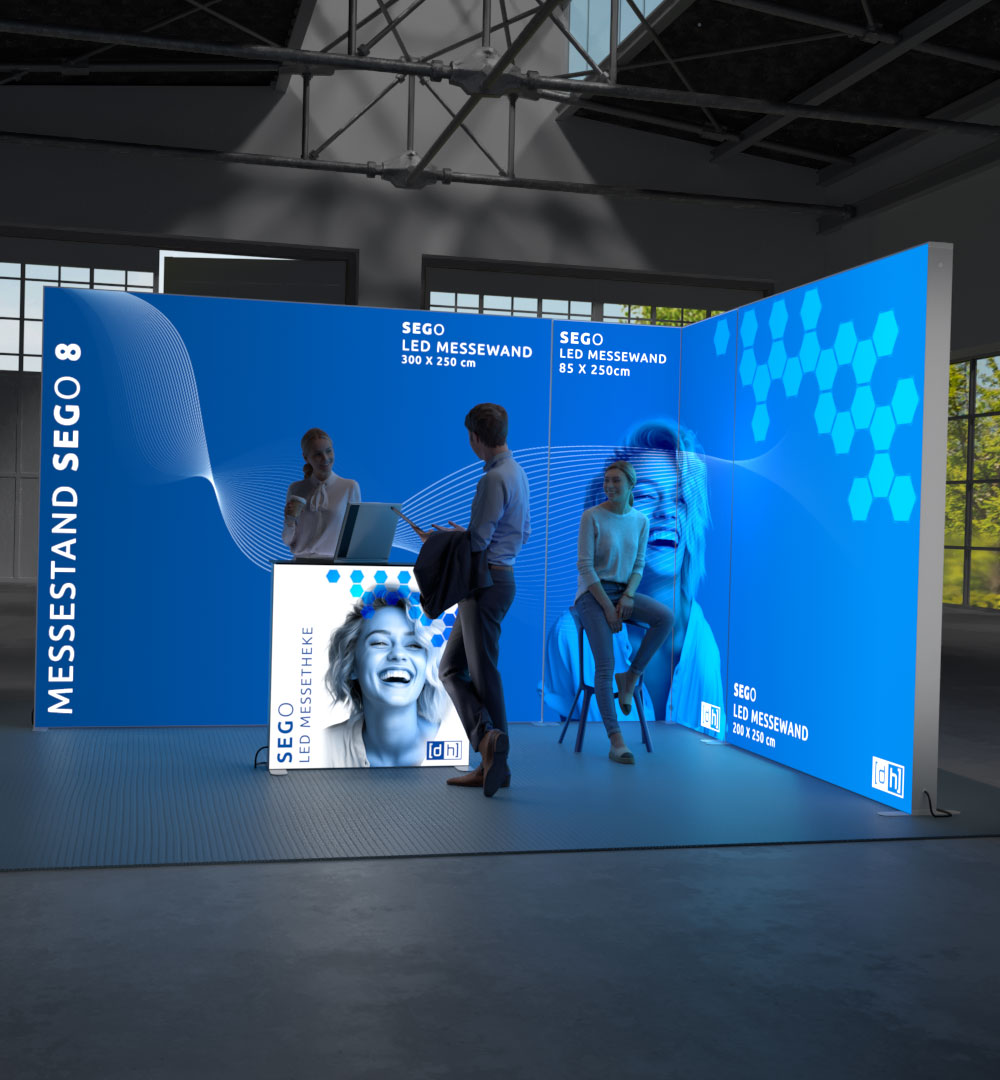 Messestand SEGO 4 - Live 02