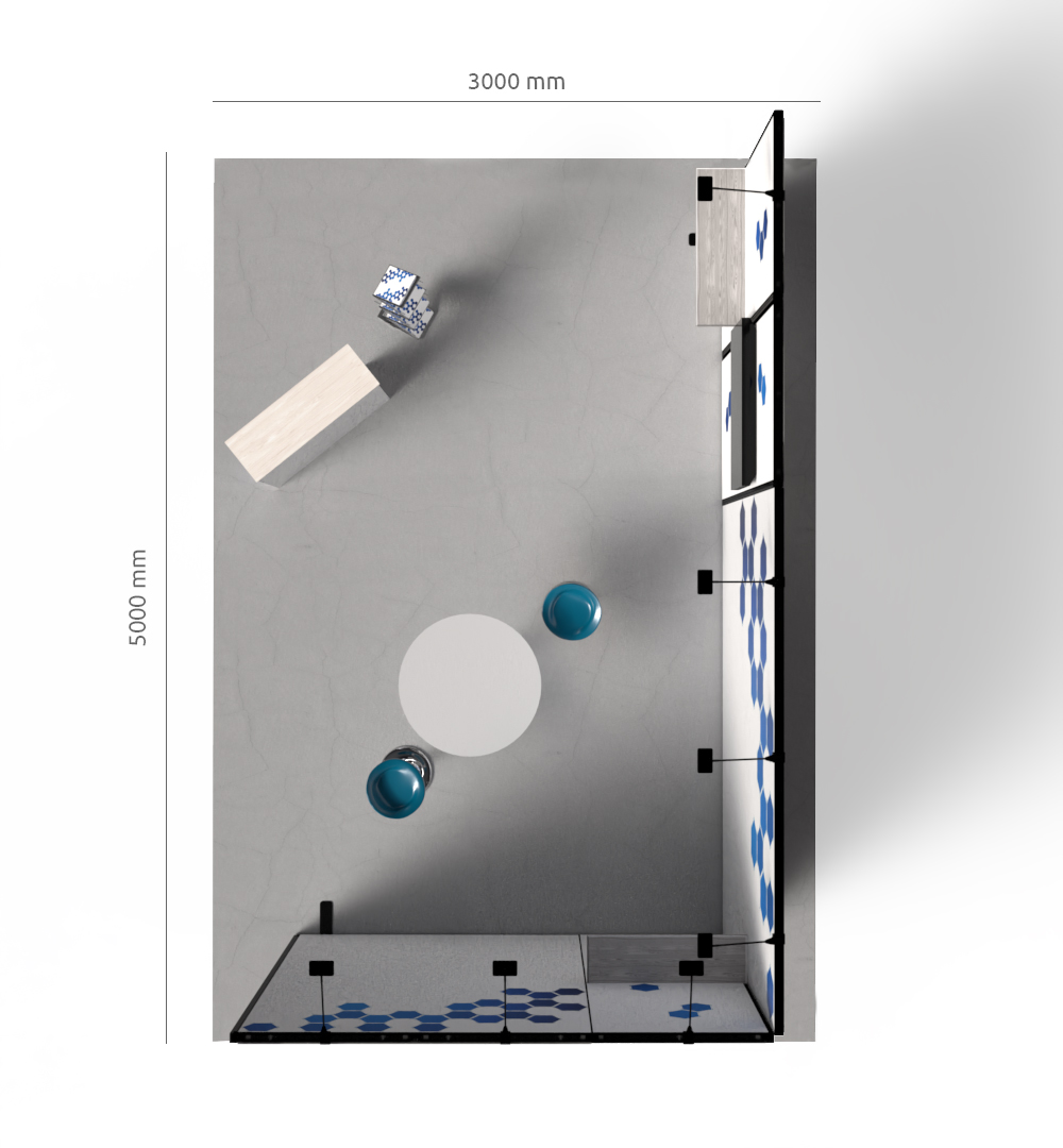 Messestand Multi-Frame L5 Form