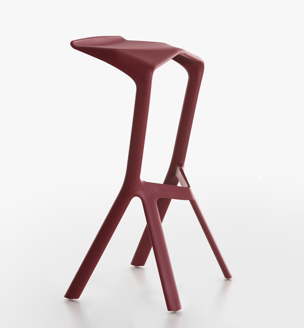 MIURA Barhocker - Dunkelrot MIURA Barhocker - Dunkelrot