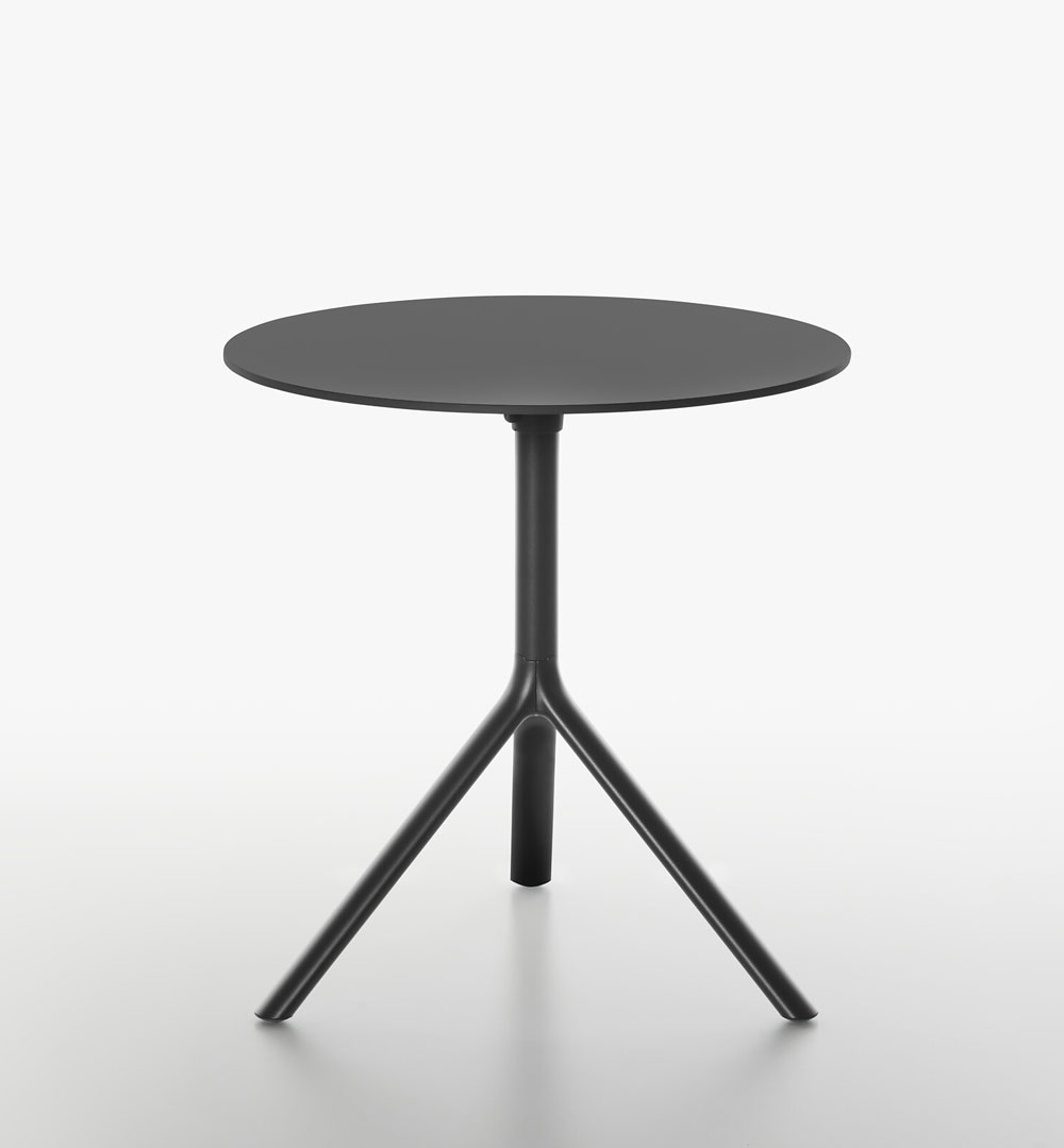 MIURA table Bistrotisch - schwarz Ø 70 MIURA table Bistrotisch - schwarz Ø 70
