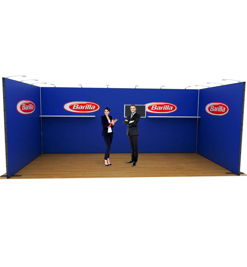 Messestand Multi-Frame U4 Form