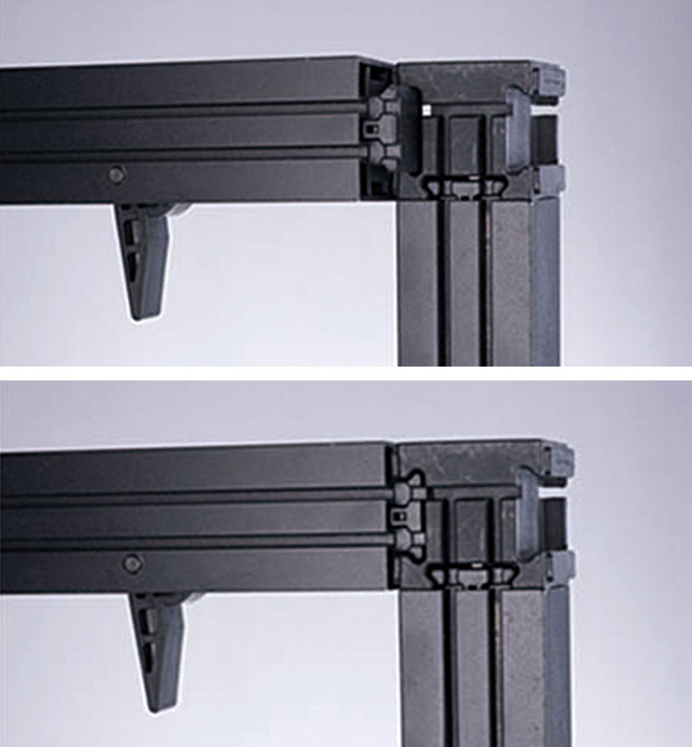 Multi-Frame Theke - Verbindung Steckprofil 4