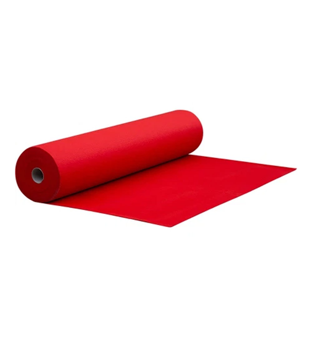 Nadelfilz - Rolle rot Nadelfilz - Rolle rot