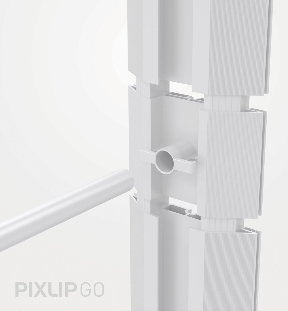 PIXLIP GO Lightbox - Profil Stützstange