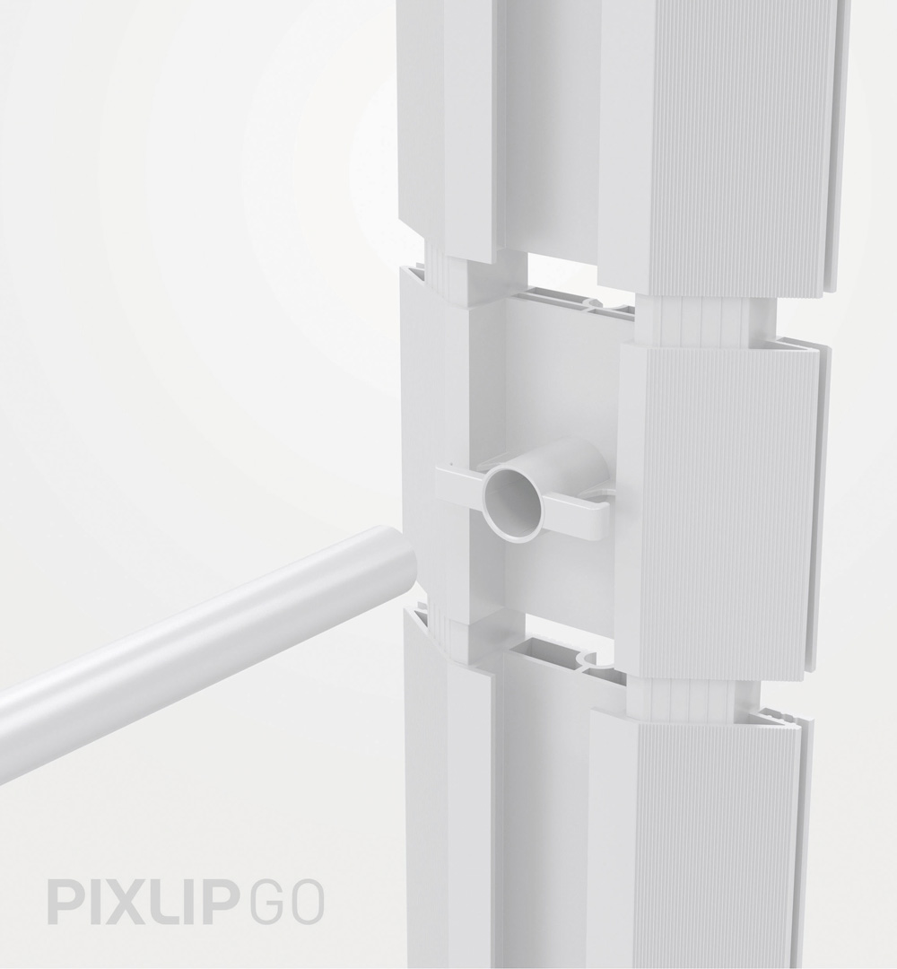 PIXLIP GO Lightbox - Profil Stützstange