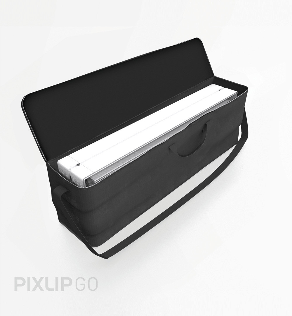 PIXLIP GO Lightbox Outdoor - Transporttasche offen