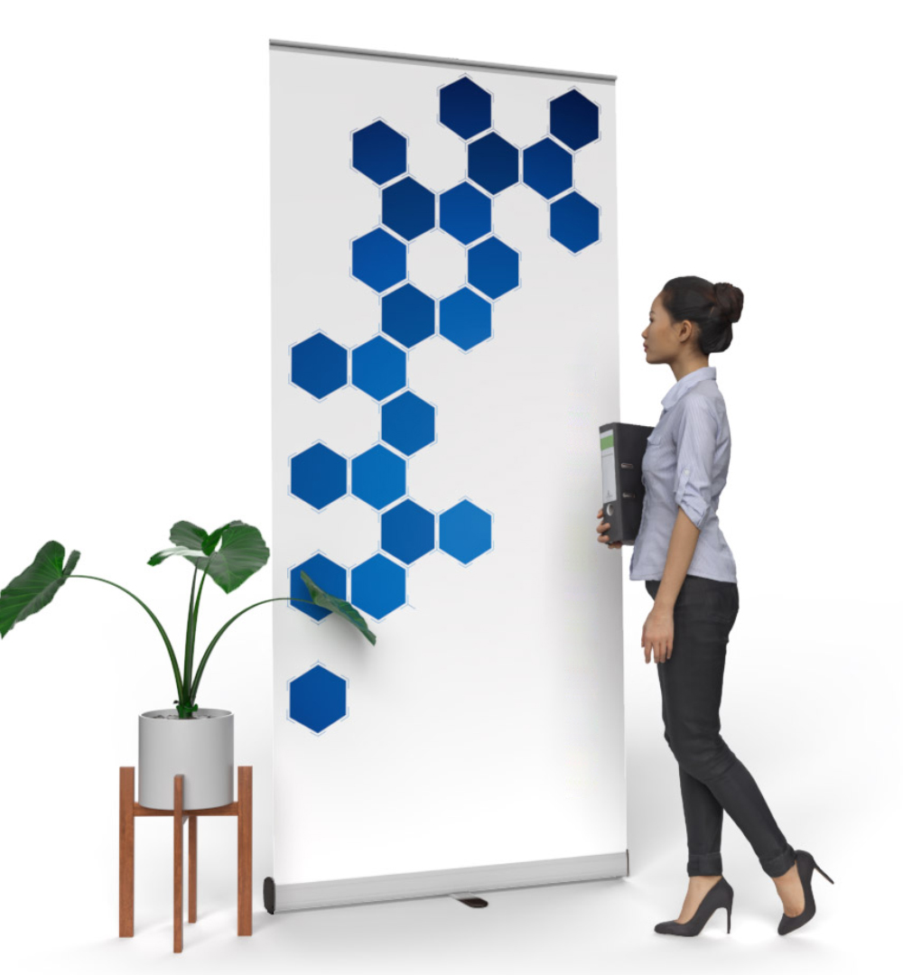 Roll Up Budget 100x210cm