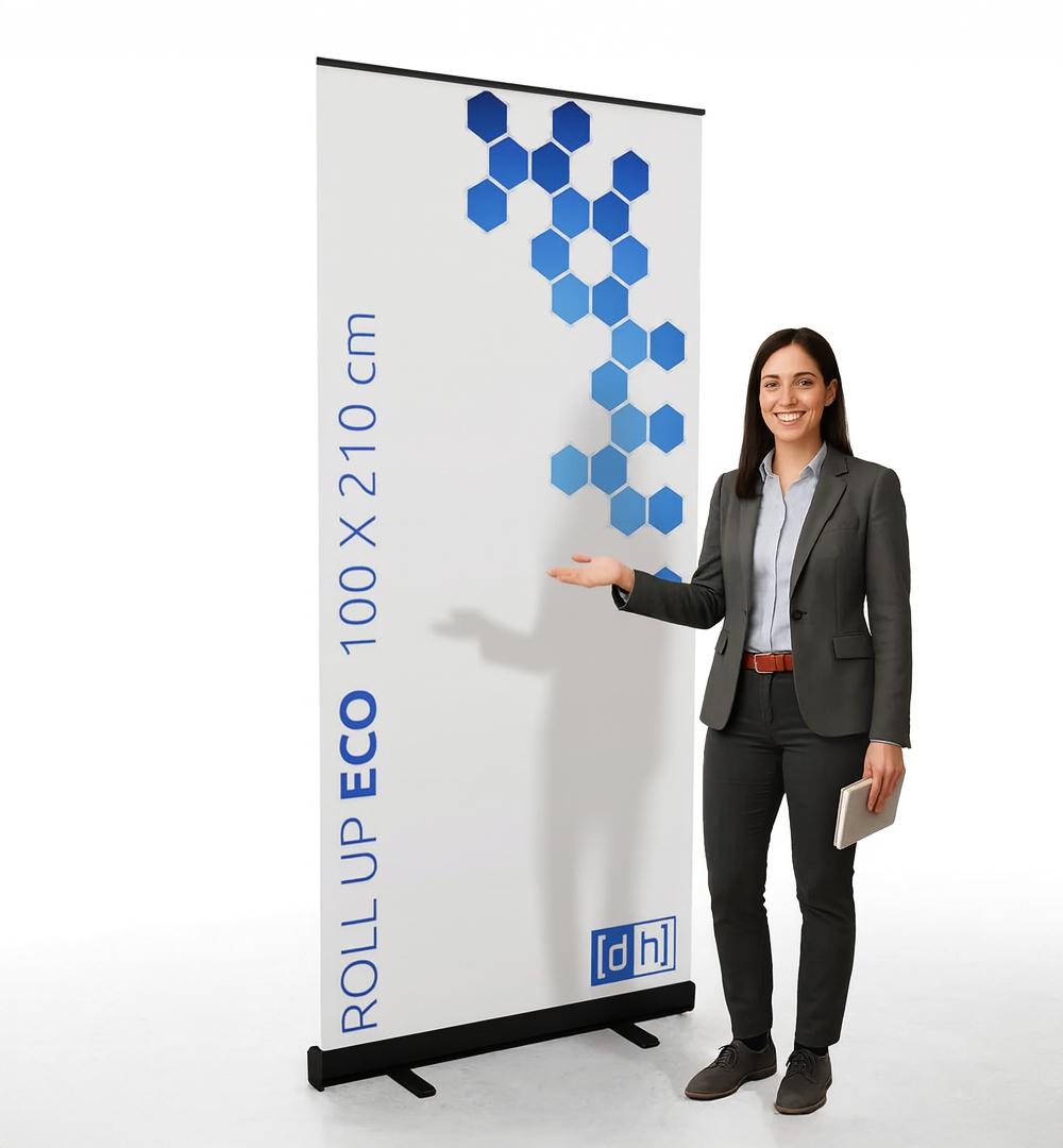 Roll-Up Eco - Schwarz - Live 01