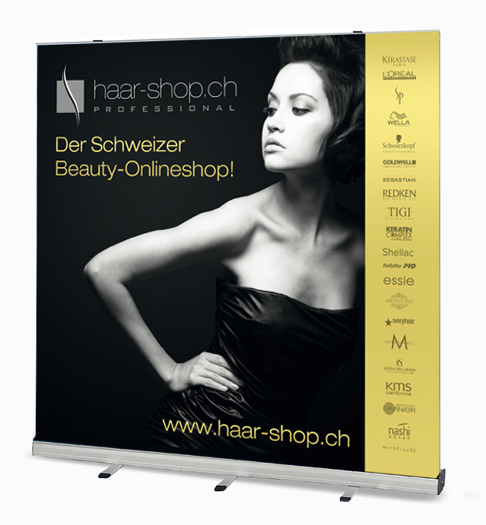 Roll-Up Eco 2m Haar-Shop