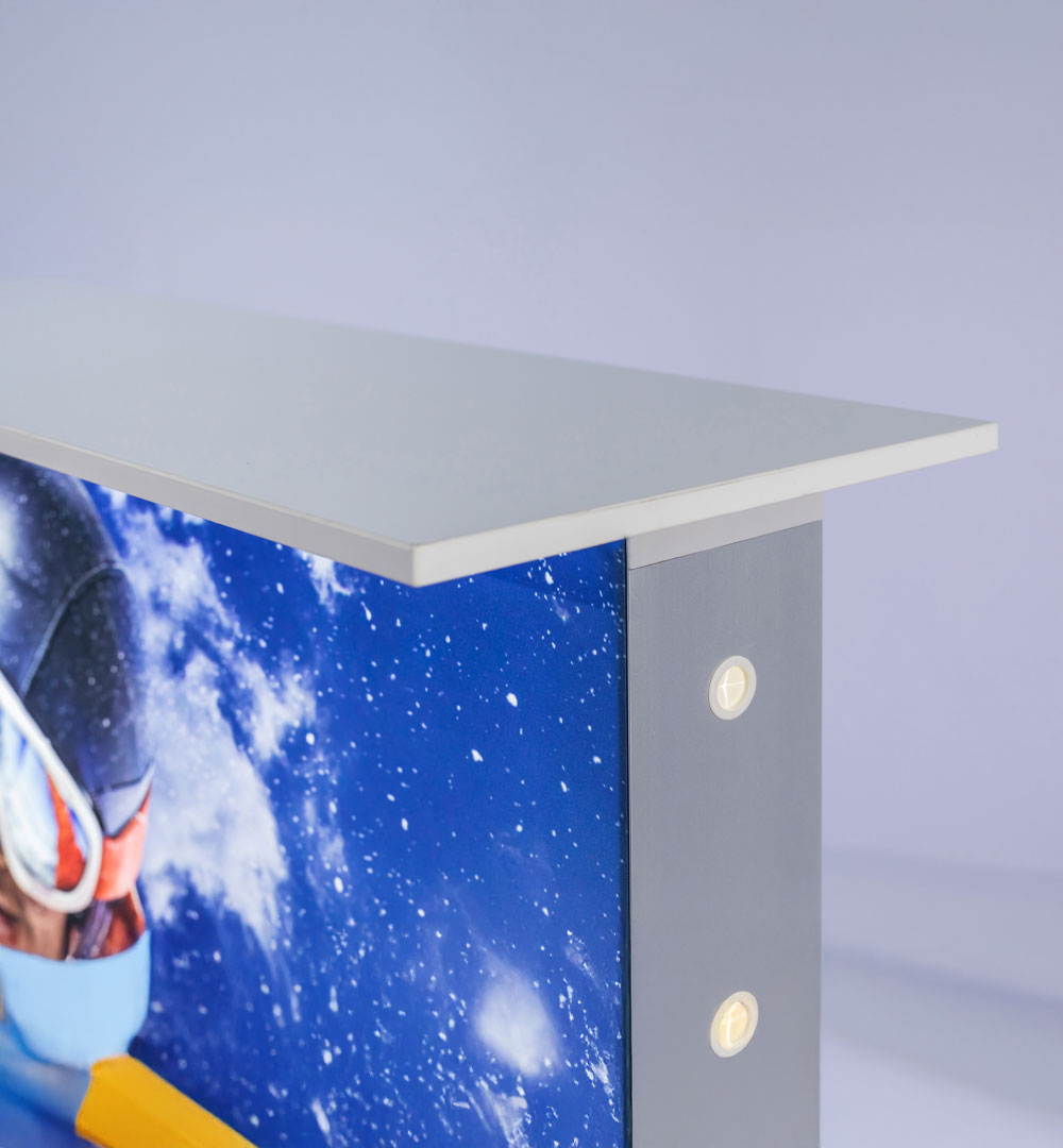 SEGO LED Messetheke