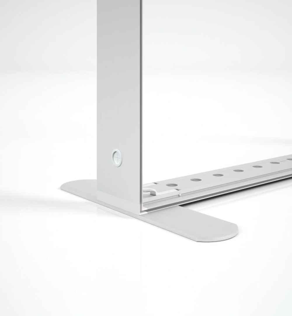 SEGO LED Messewand Breite 100cm - Rahmen Außenseite 