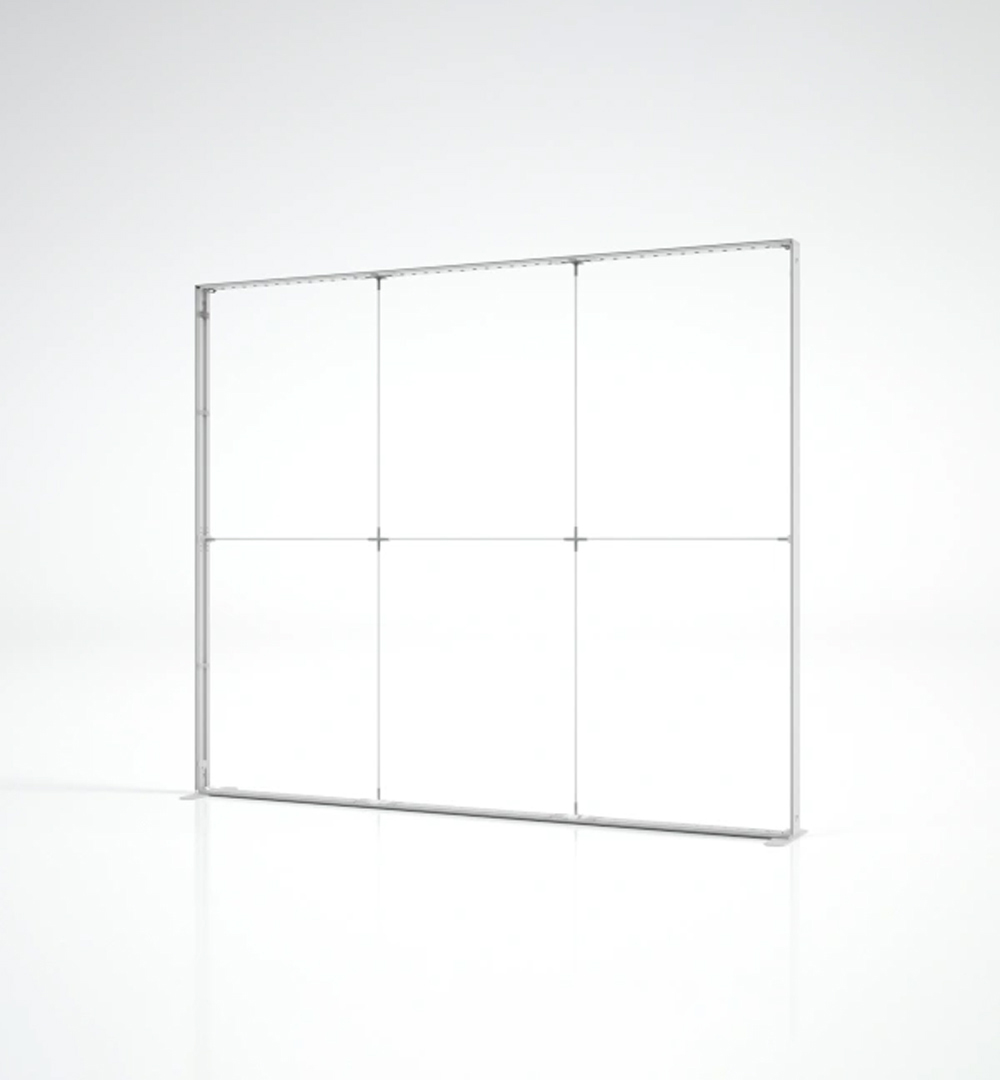 SEGO LED Messewand - Breite 300cm - Rahmen ohne Druck