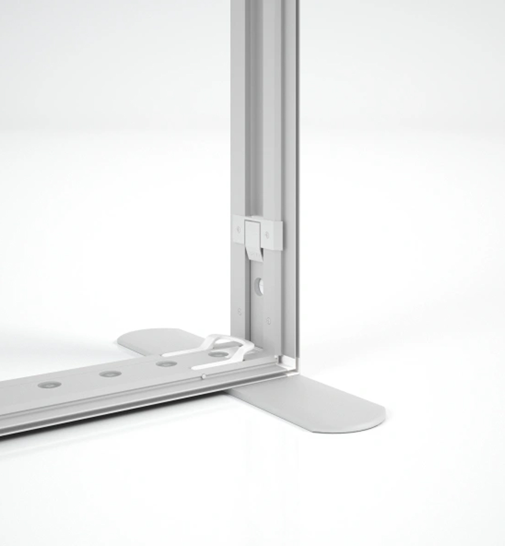 SEGO LED Messewand Breite 300cm - Rahmen Steckverbindung 02