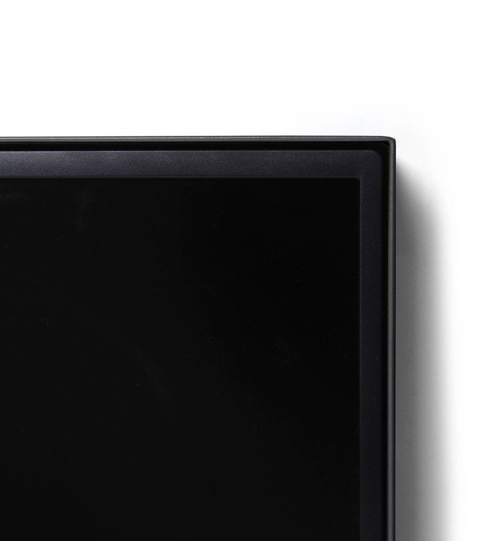 Smart Line Digitales Panel mit Samsung Bildschirm Schwarz - Rahmendetails