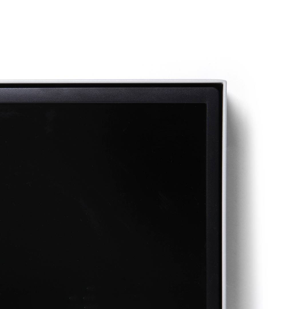 Smart Line Digitales Panel mit Samsung Bildschirm Weiß - Rahmendetails