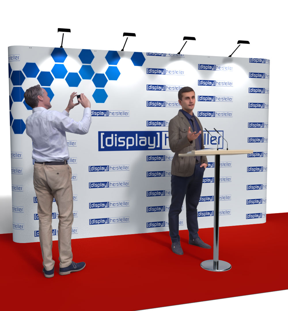 Sponsorenwand SW02 - Live 02 Sponsorenwand SW02 - Live 02