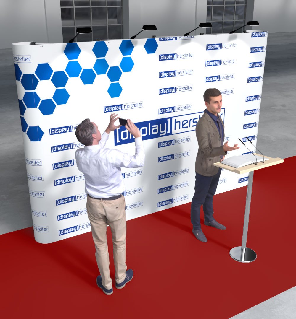 Sponsorenwand SW02 - Live 01 Sponsorenwand SW02 - Live 01