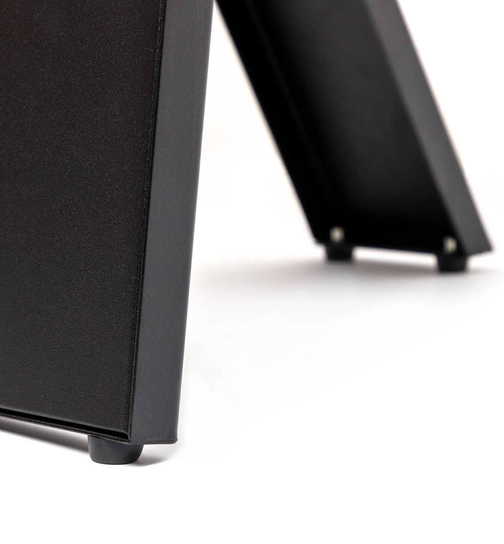 StreamLine Digitaler Kundenstopper mit 43" Samsung-Bildschirm Schwarz - Robust