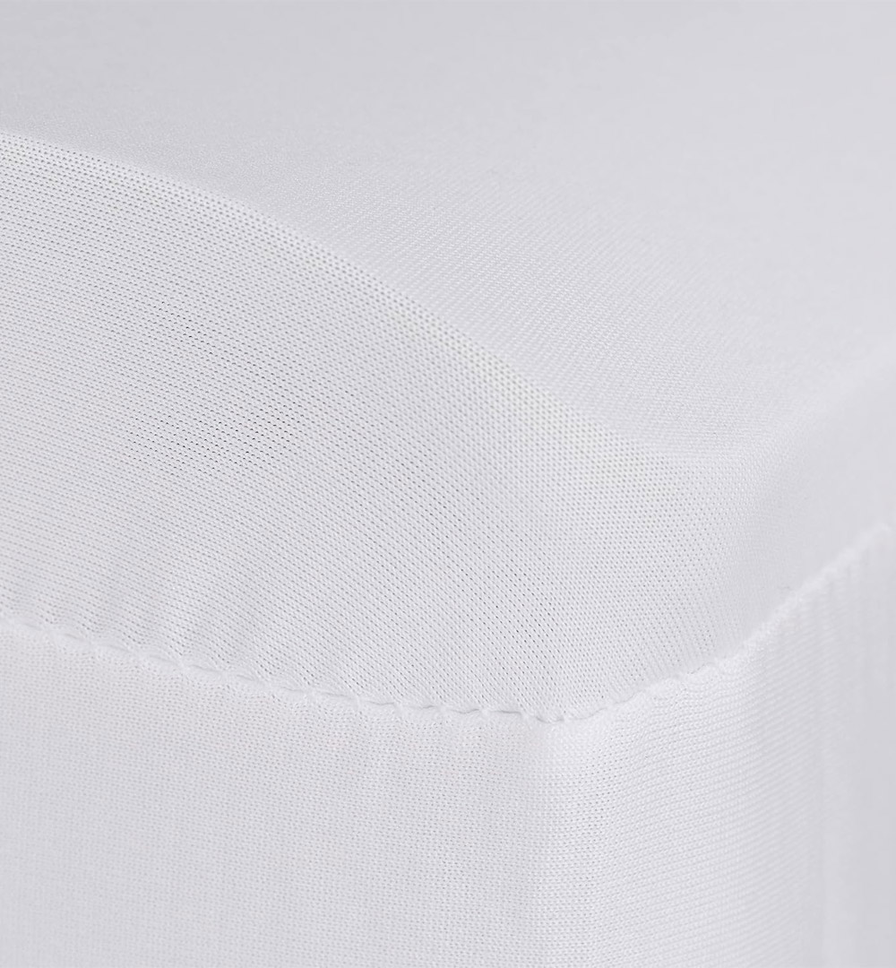 Stuhlhussen 4er Set - Detail Weiß Stuhlhussen 4er Set - Detail Weiß