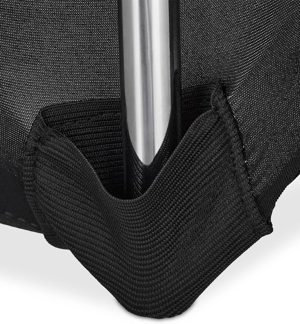 Stuhlhussen 4er Set - Fußtasche Schwarz Stuhlhussen 4er Set - Fußtasche Schwarz