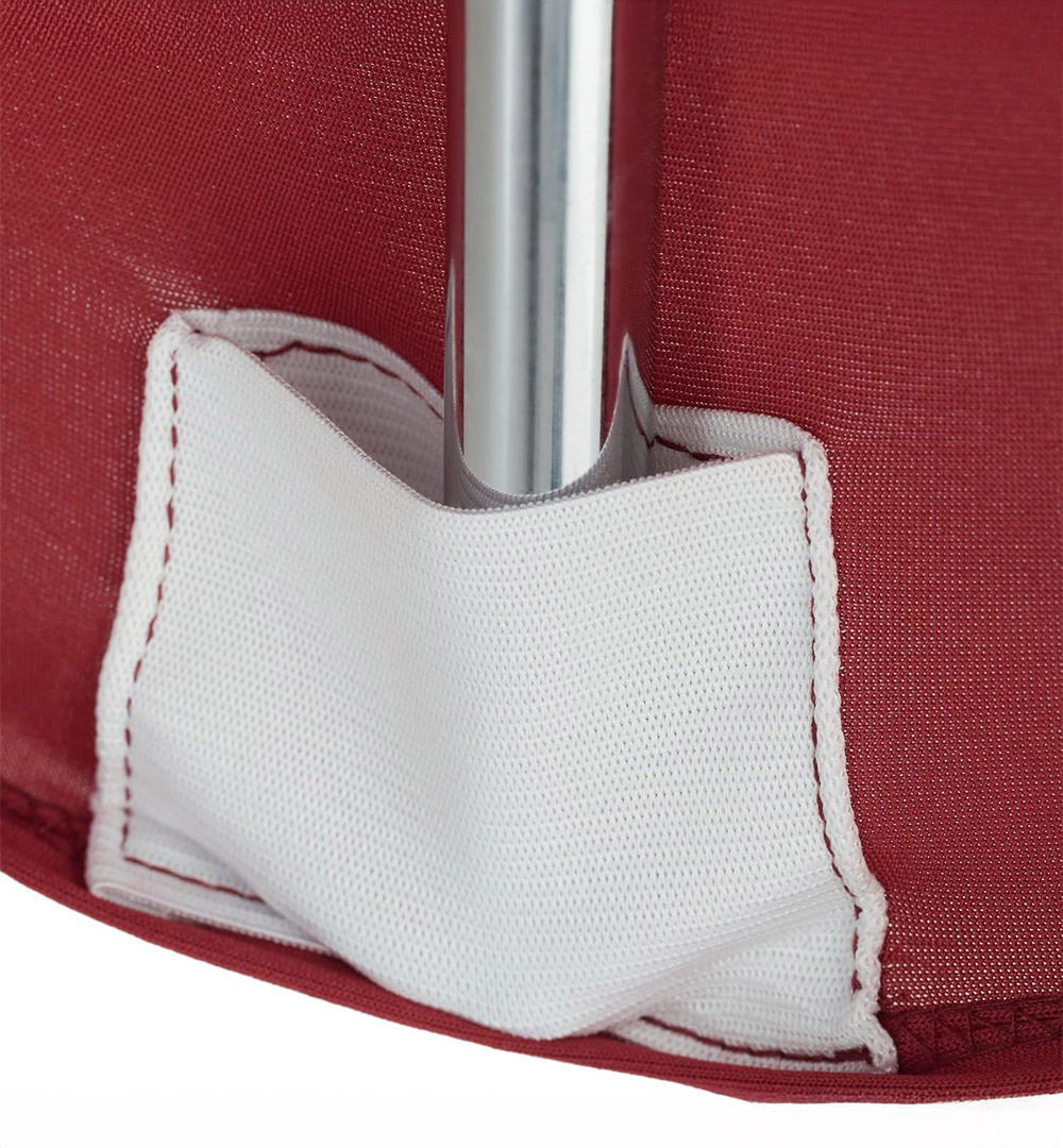 Stuhlhussen 4er Set - Fußtasche Rot Stuhlhussen 4er Set - Fußtasche Rot