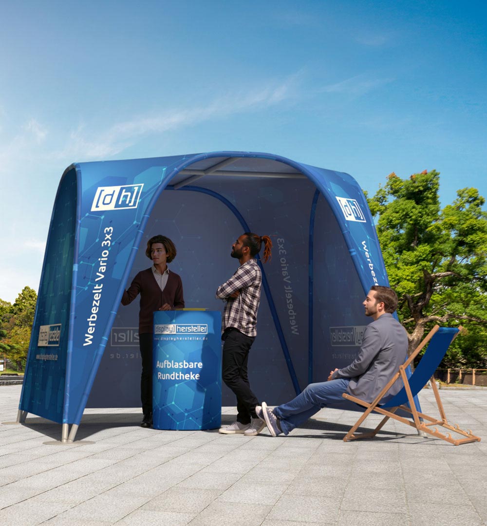 Werbezelt Vario 3 x 3 m - Live 04 Werbezelt Vario 3 x 3 m - Live 04