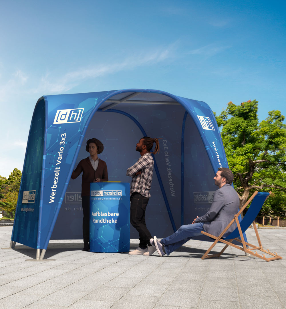 Werbezelt Vario 3 x 3 m - Live 03