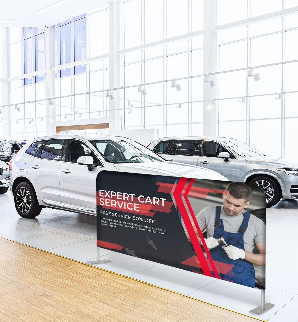 Zipper Absperrständer - Live 04