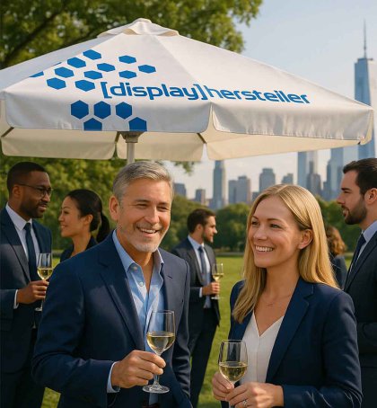 Event-Ausstattung für Firmen – Roll-Ups, Displays & Aufsteller FIRMENVERANSTALTUNGEN