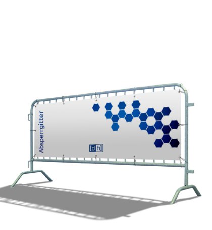 ABSPERRGITTER BANNER