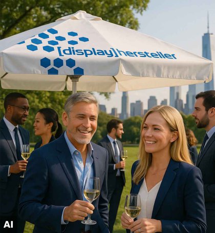 Event-Ausstattung für Firmen – Roll-Ups, Displays & Aufsteller FIRMENVERANSTALTUNGEN