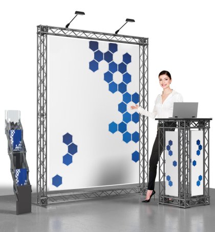 MESSETRAVERSEN WAND FORM