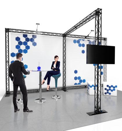MESSESTAND TRAVERSEN W FORM